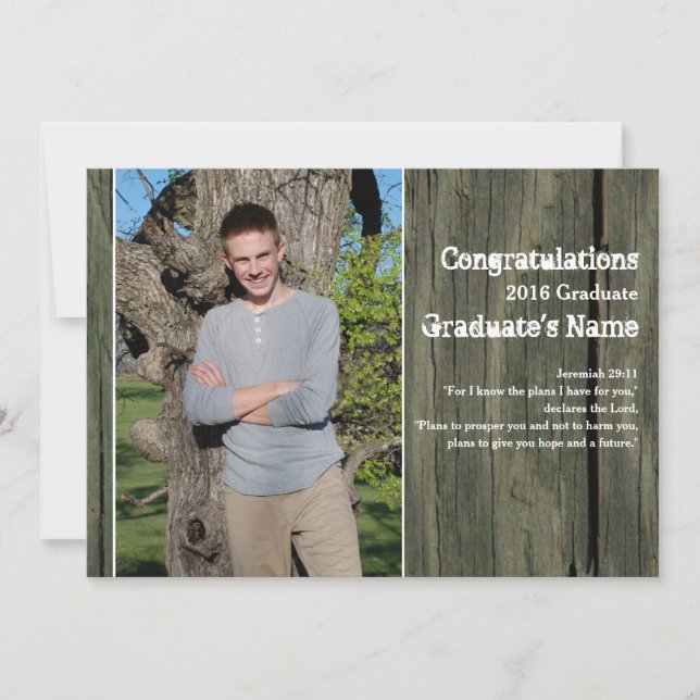 Anuncio Graduación de Escritura de Cuatro Fotografías de M (Anverso)