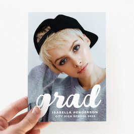 Anuncio Graduación de Foto con Estilo Moderno