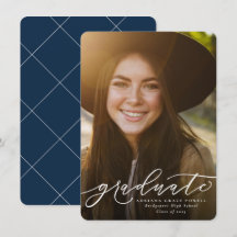 Graduación de foto simple