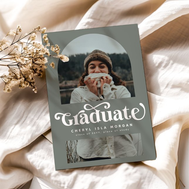 Anuncio Graduación de fotografía de arco de graduación con (Subido por el creador)