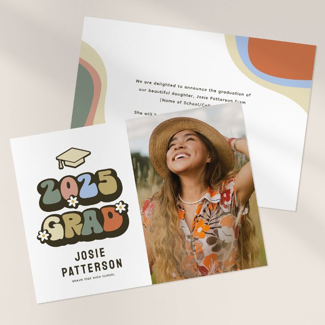 Anuncio Graduación de fotografía de grado retro (Subido por el creador)