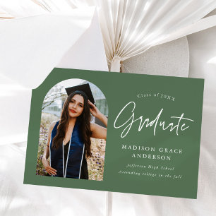 Anuncio Graduación de fotografía del Arco Verde Fern moder
