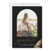 Graduación de fotografía negra del Purpurina Boho 