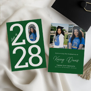 Anuncio Graduación de fotografía y año de clase moderna ve