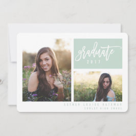 ANUNCIO GRADUACIÓN DE FOTOGRAFÍAS CON FOTOGRAFÍAS DE TRABA