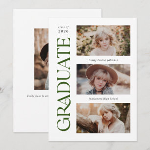 Anuncio Graduación de fotografías múltiples de Green Trend
