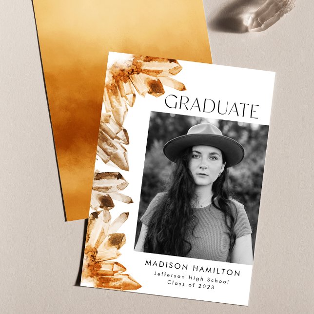 Anuncio Graduación de fotos de Citrine Crystal Naranja de  (Subido por el creador)