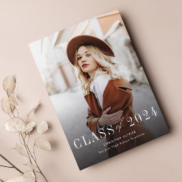 Anuncio Graduación de fotos de grado moderno