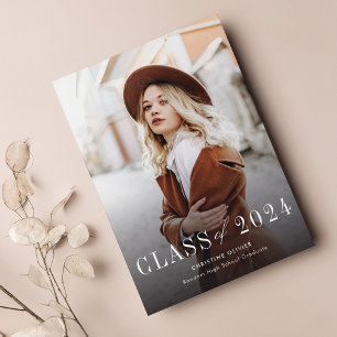 Anuncio Graduación de fotos de grado moderno