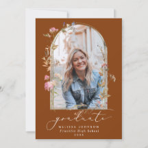 Graduación de fotos del Arco de Flores Silvestres 