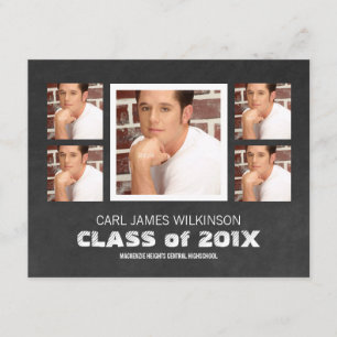 Anuncio Graduación de Fotos Múltiples para Hombres
