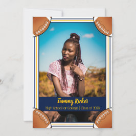 Anuncio Graduación de fútbol de Marina y Oro