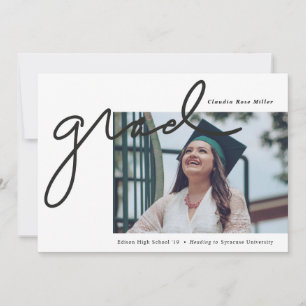 Anuncio Graduación de Grado con Guiones