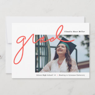 Anuncio Graduación de Grado con Guiones