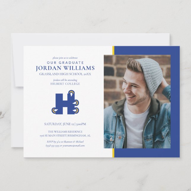 Anuncio Graduación de Hilbert College (Anverso)