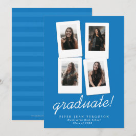Anuncio Graduación de imágenes multifotográficas modernas