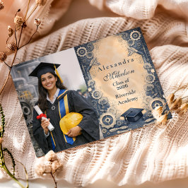 Anuncio Graduación de Ingeniero Mecánico Fotográfico