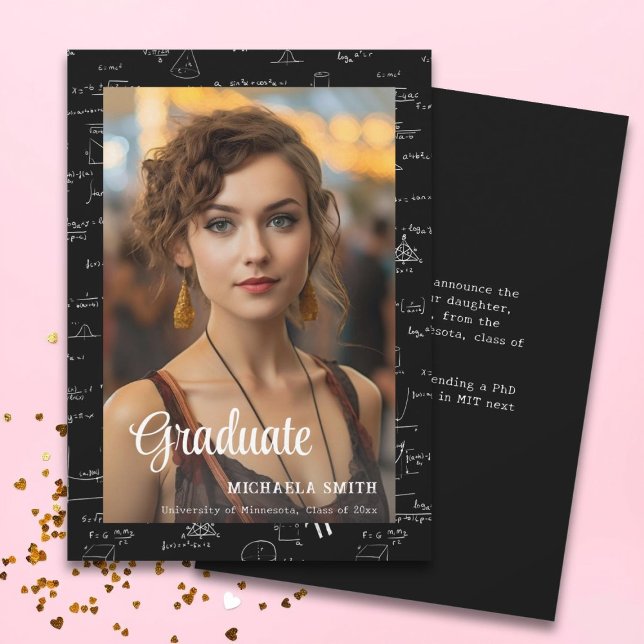 Anuncio Graduación de la Escuela de Literatura de Matemáti (Subido por el creador)