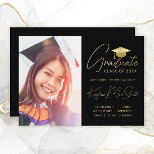 Anuncio Graduación de la Escuela de Literatura de Oro Negr
