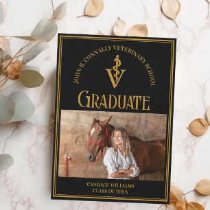Anuncio Graduación de la foto de la Escuela Veterinaria de