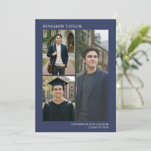 Anuncio Graduación de la promoción 2026 Collage de varias 
