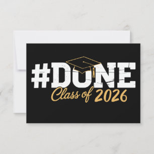 Anuncio Graduación de la promoción de 2026 26 Graduado org