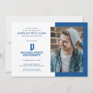 Anuncio Graduación de la Universidad Estatal de Indiana