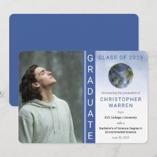 Anuncio Graduación de licenciado en Ciencias Ambientales d