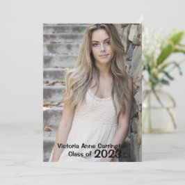 Anuncio Graduación de nombre de grado de Collage de fotos 