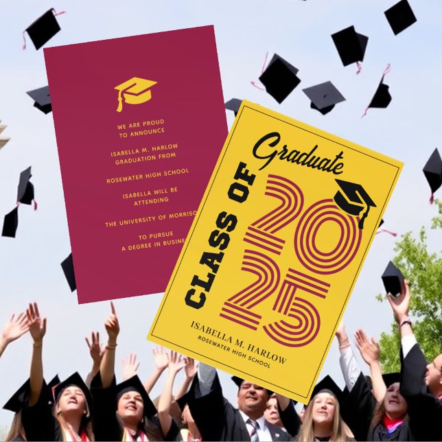 Anuncio Graduación de oro marrón moderna (Subido por el creador)