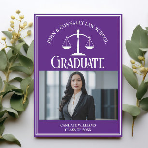 Anuncio Graduación de Personalizado de fotografía de la Es
