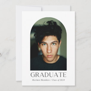 Anuncio Graduación del Arco de Fotos Moderno Graduado