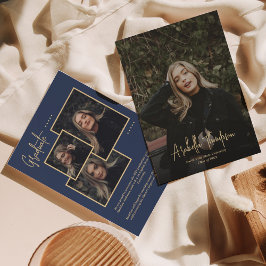 Anuncio Graduación del Collage de fotos de guión de florac