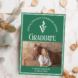 Anuncio Graduación del Personalizado de fotografía de la E