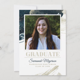 Anuncio Graduación del Resumen de Oro Azul de la Marina de