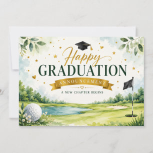 Anuncio Graduación Feliz de Golf