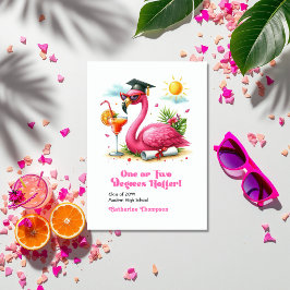 Anuncio Graduación Flamingo de uno o dos grados caliente