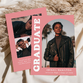 Anuncio Graduación fotográfica de Offset Arch Pink 4