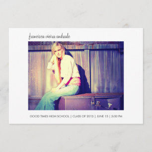 Anuncio Graduación fotográfica de secundaria 2013 Minimali