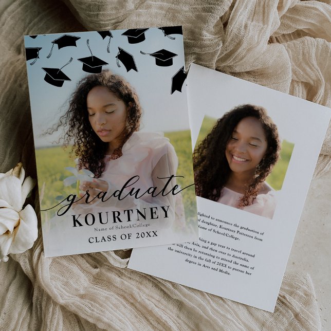 Anuncio Graduación fotográfica moderna de Graduado 2 (Subido por el creador)