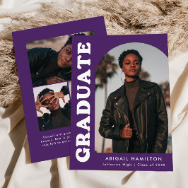 Anuncio Graduación fotográfica Offset Arch Purple 4