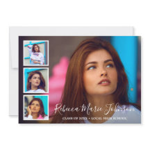 Graduación moderna de Collage de fotos simple