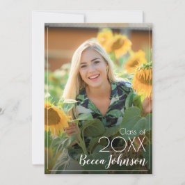 Anuncio Graduación moderna de fotografía