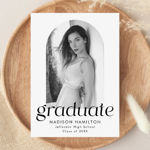 Anuncio Graduación moderna de fotografía en arco Minimalis