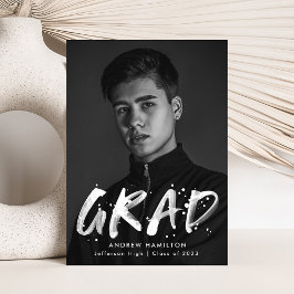 Anuncio Graduación moderna de la foto de la bandeja de pin