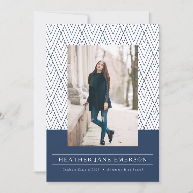 Anuncio Graduación moderna de la Marina (Anverso)