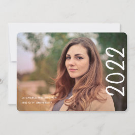 Anuncio Graduación moderna de la Universidad de la Foto Sc