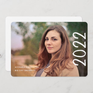 Anuncio Graduación moderna de la Universidad de la Foto Sc