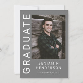 Anuncio Graduación moderna de Photo Boy