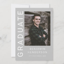 Anuncio Graduación moderna de Photo Boy
